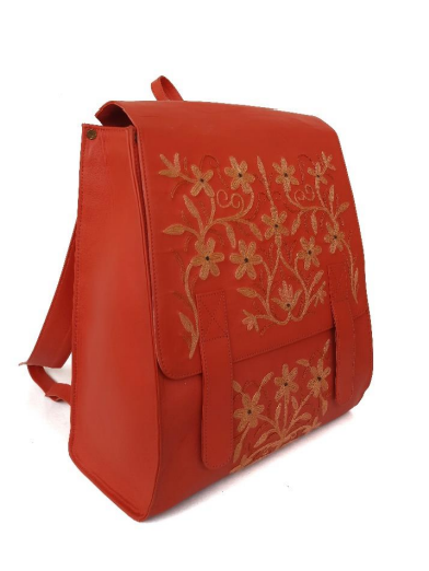 Kia red Backpack