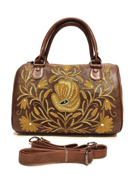 Marie Handbag with Kashida work