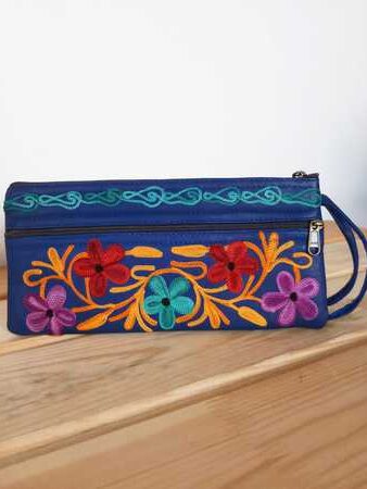 Lucia pencil pouch with double zip